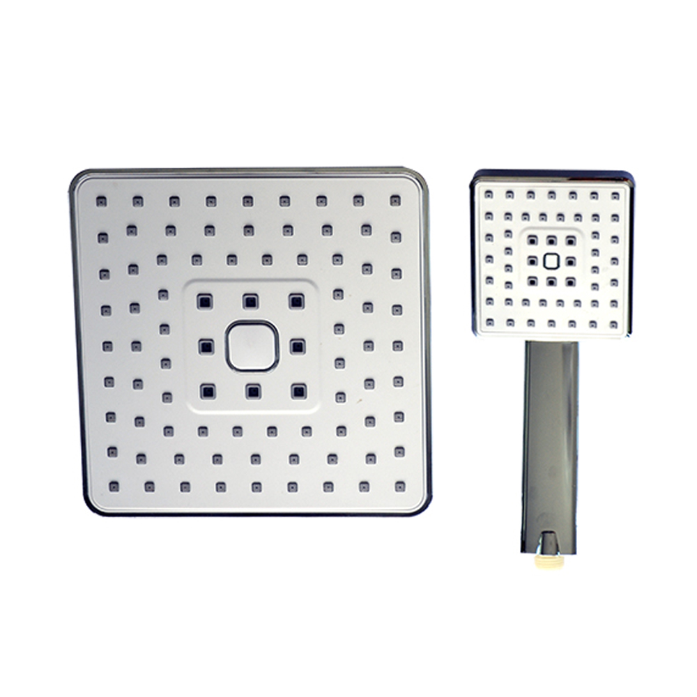 ZW322 Accesorios de baño Cabezal de ducha superior cuadrado